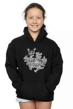 Толстовка The Muppets Muppet Babies Mono Group Disney, черный