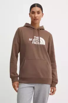 Толстовка The North Face, коричневый