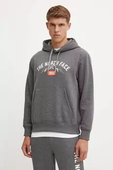 Толстовка The North Face Varsity с графическим рисунком, серый