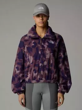 Толстовка The North Face W MA FLEECE PRINT, красный