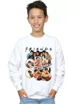 Толстовка The One With All The Hugs Friends, белый