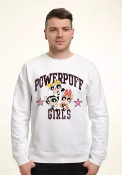 Толстовка THE POWERPUFF SCRIPT GRAPHIC LOGO Henry Tiger, белый