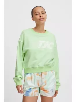 Толстовка TheJoggConcept. Sweatshirt JCSAKI TJC SWEATSHIRT- 22800545, зеленый