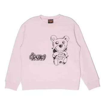 Толстовка theodore sketch crewneck sweatshirt 'pale pink' Drew House, розовый