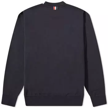 Толстовка Thom Browne 4 Bar Mock Neck Sweat