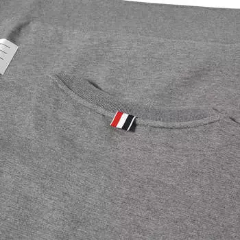 Толстовка Thom Browne 4 Bar Tonal Crew Sweat