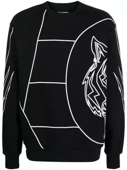 Толстовка Tiger Court Edition Plein Sport, черный