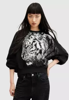 Толстовка TIGRESS CYGNI SWEAT AllSaints, черный