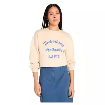Толстовка Timberland Brushed Back Chest Graphic, бежевый
