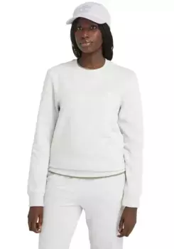 Толстовка Timberland "BRUSHED BACK CREW SEATSHIRT", цвет Light Grey Mlng