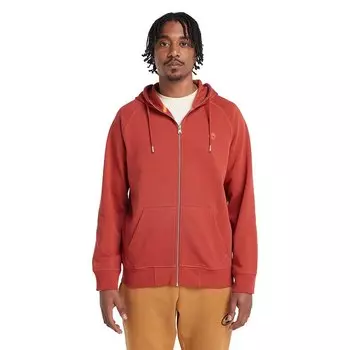 Толстовка Timberland Exeter River Basic Brushed Back Full Zip, оранжевый