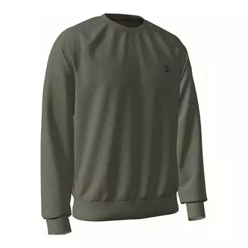 Толстовка Timberland Exeter River Basic Brushed Back, зеленый
