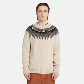 Толстовка Timberland Fair Isle, бежевый