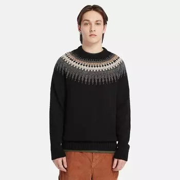 Толстовка Timberland Fair Isle, черный