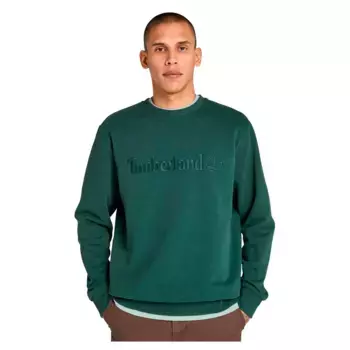 Толстовка Timberland Hampthon Crew Neck, зеленый