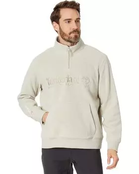 Толстовка Timberland Linear Logo 1/4 Zip, цвет Island Fossil
