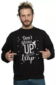 Толстовка Tinker Bell Don't Grow Up Disney, черный