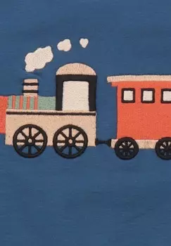 Толстовка TINY TRAINS Walkiddy, темно-синий