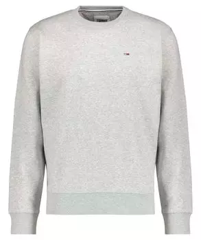 Толстовка tjm обычный флис Tommy Jeans, серый
