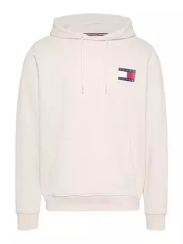 Толстовка tjm reg Essential с капюшоном и дополнительным капюшоном Tommy Jeans, бежевый