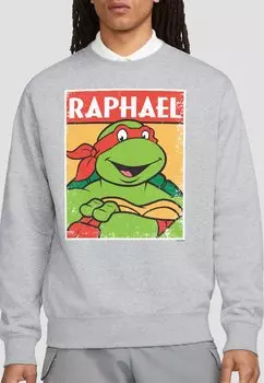Толстовка TMNT RAPH Cotton Soul, светло-серый