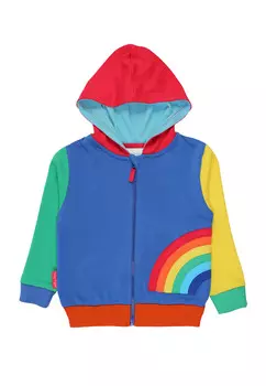 Толстовка Toby Tiger mit Regenbogen Applikation, красочный