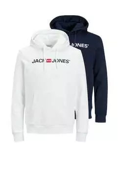 Толстовка / толстовка с капюшоном 2 шт. в упаковке Jack & Jones, мультиколор