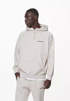Толстовка Толстовка с капюшоном OVERSIZED LOGO HALFZIP HOODIE Pegador, цвет washed dust cream