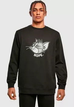 Толстовка TOM AND JERRY NOPE CREWNECK ABSOLUTE CULT, черный