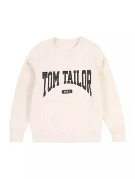 Толстовка TOM TAILOR, белый