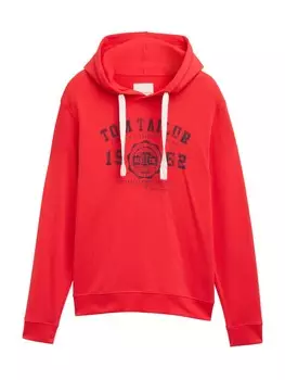 Толстовка TOM TAILOR, цвет Blood red