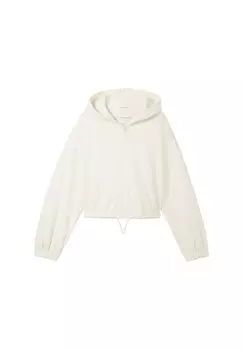 Толстовка TOM TAILOR, цвет gardenia white