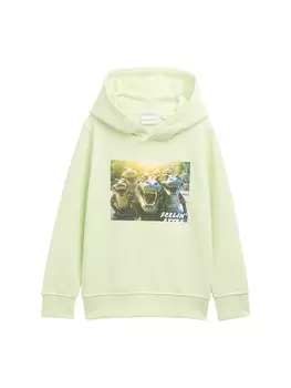 Толстовка TOM TAILOR, цвет Lime/Pastel green