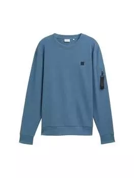Толстовка Tom Tailor, цвет mystical blue
