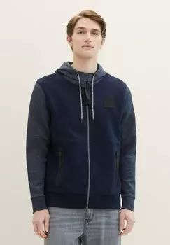Толстовка TOM TAILOR, цвет sky captain blue