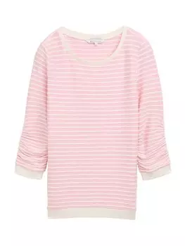 Толстовка TOM TAILOR DENIM, розовый