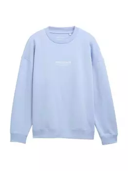 Толстовка TOM TAILOR DENIM, светло-синий