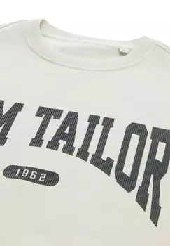 Толстовка TOM TAILOR, кремовый