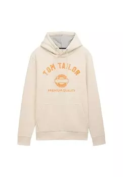 Толстовка TOM TAILOR, песочный