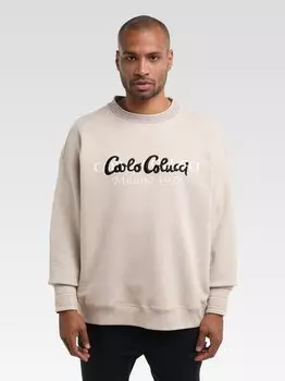 Толстовка томаса Carlo Colucci, бежевый