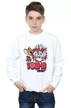 Толстовка Tomic Energy Tom & Jerry, белый