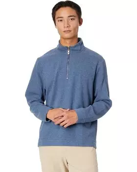 Толстовка Tommy Bahama Montserrat 1/2 Zip, цвет Bering Blue Heather
