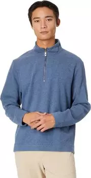 Толстовка Tommy Bahama Montserrat 1/2 Zip, цвет Bering Blue Heather
