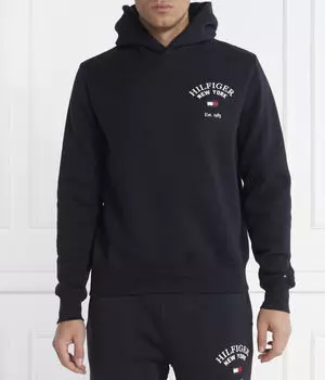 Толстовка Tommy Hilfiger Arched Varsity, синий