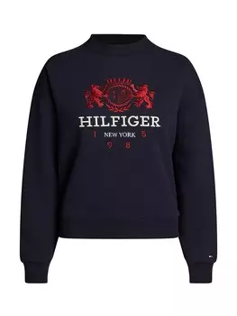 Толстовка TOMMY HILFIGER Embroidery, черный