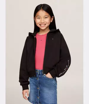 Толстовка Tommy Hilfiger Essential Regular Fit, черный