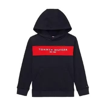 Толстовка Tommy Hilfiger Kids' Colorblock, черный