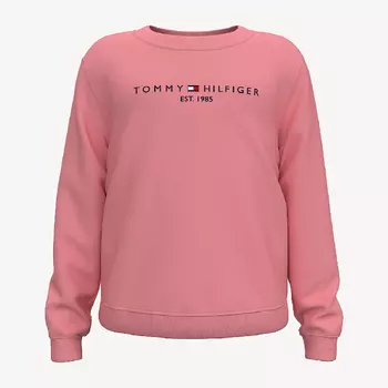 Толстовка Tommy Hilfiger Kids' Logo, розовый