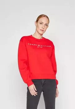 Толстовка Tommy Hilfiger ЛОГОТИП, цвет fireworks