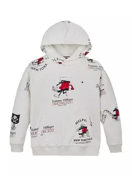 Толстовка TOMMY HILFIGER, пятнистый серый